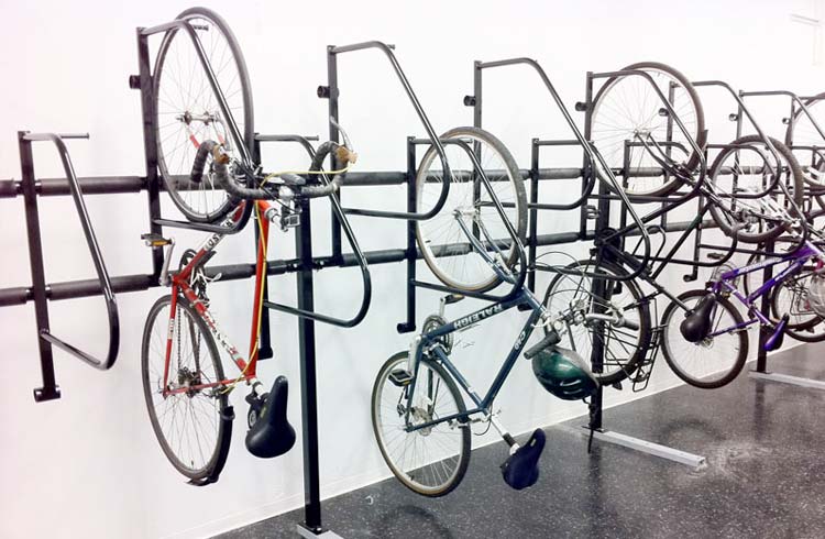 Josta® 2-Tier Rack  Space-efficient bike racking system